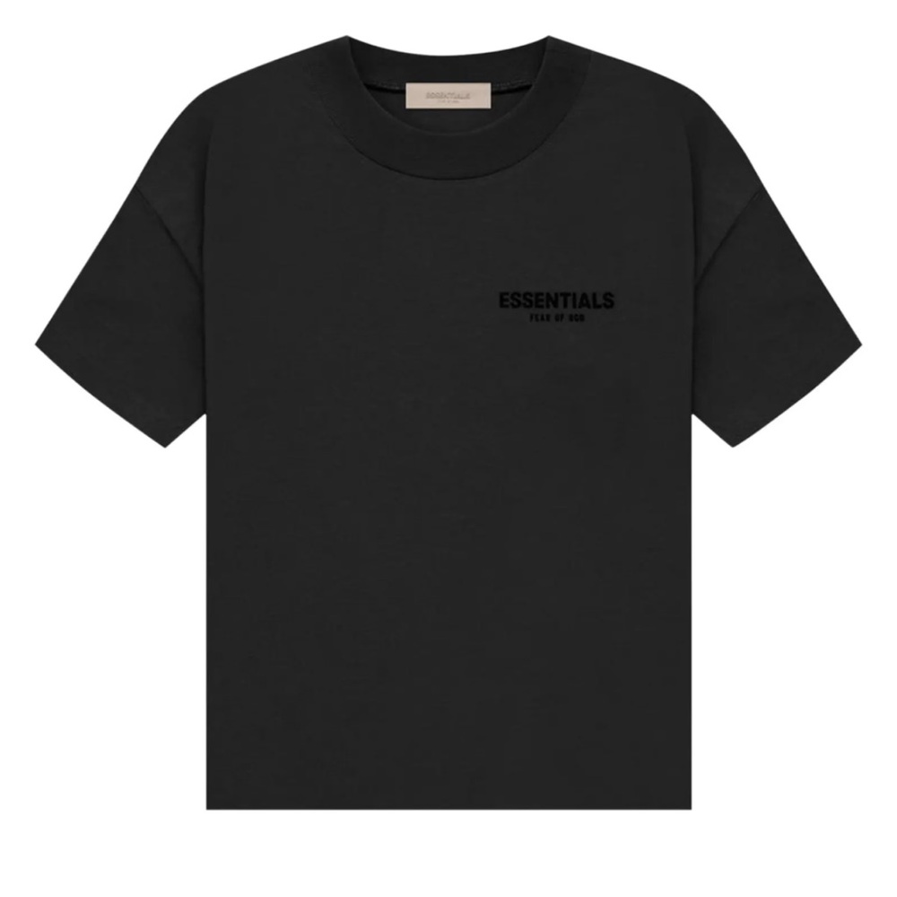 Essentials Fear of God Stretch Limo Blk tee